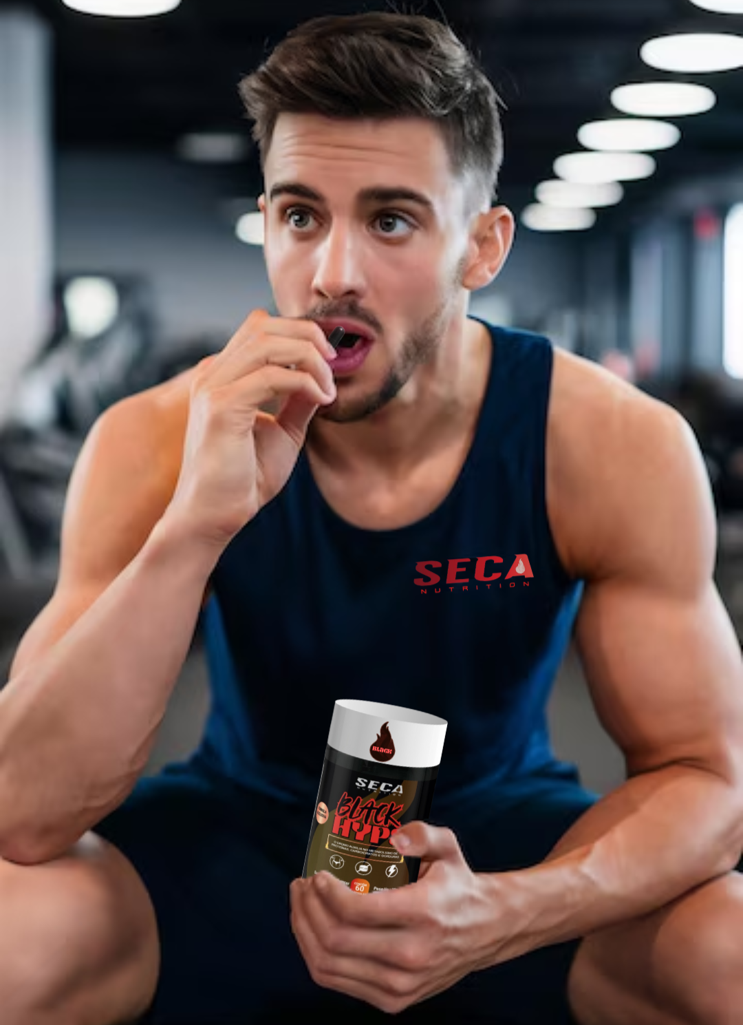 PRÉ-TREINO BLACK⚡️HYPE (Performance & Diurético)