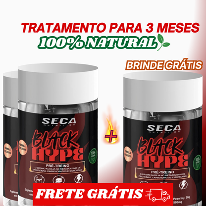 PRÉ-TREINO BLACK⚡️HYPE (Performance & Diurético)