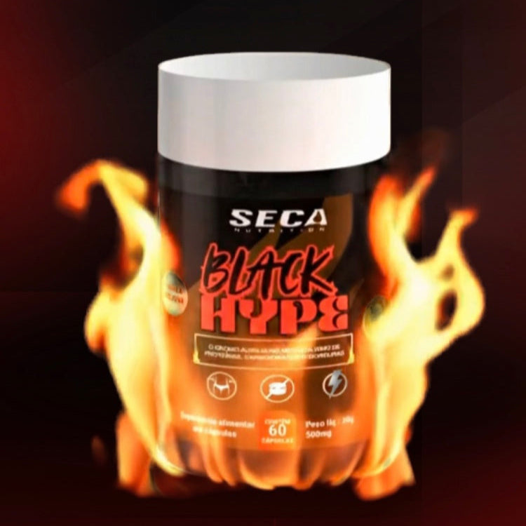 PRÉ-TREINO BLACK⚡️HYPE (Performance & Diurético)